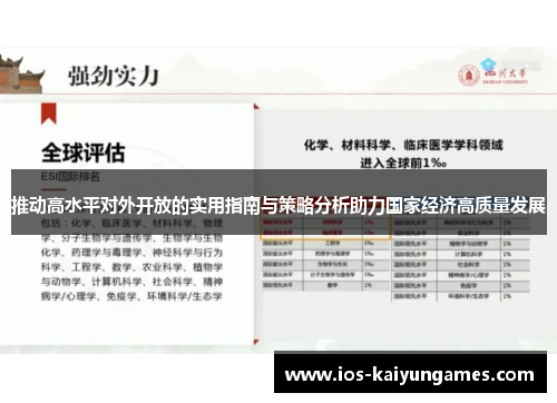 推动高水平对外开放的实用指南与策略分析助力国家经济高质量发展